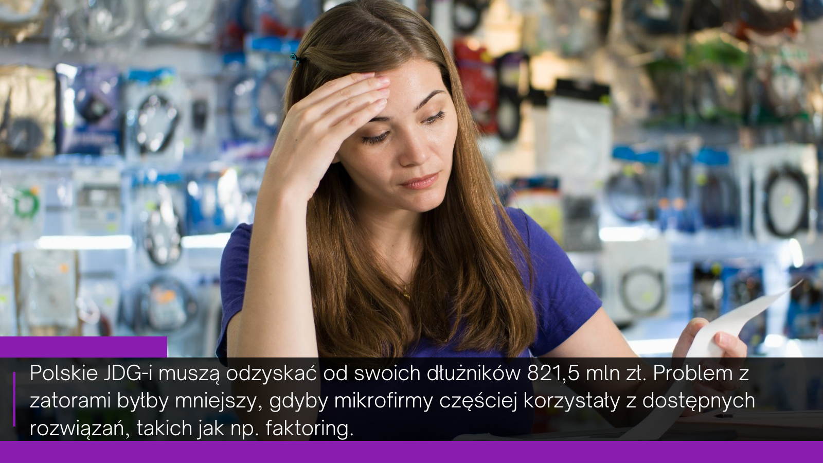 dłużnik małej firmy